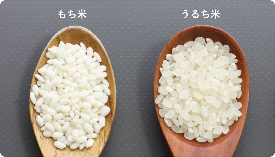 もち米とうるち米